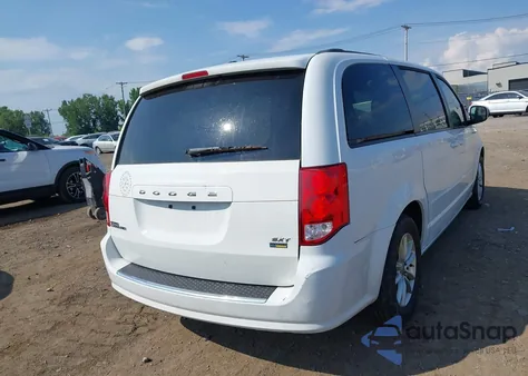 2016 Dodge Grand Caravan Sxt из США, поврежденный, VIN 2C4RDGCG7GR387790